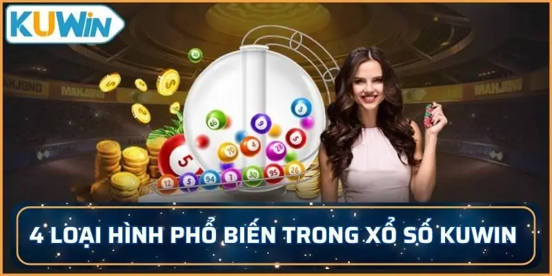 4 loại hình phổ biến trong xổ số KUWIN
