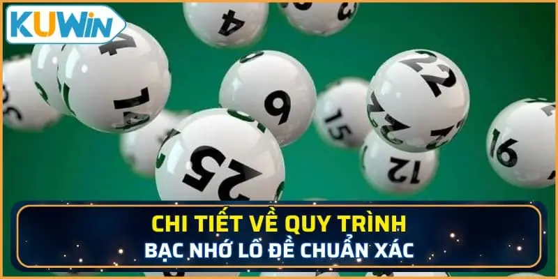 Chi tiết về quy trình bạc nhớ lô đề chuẩn xác