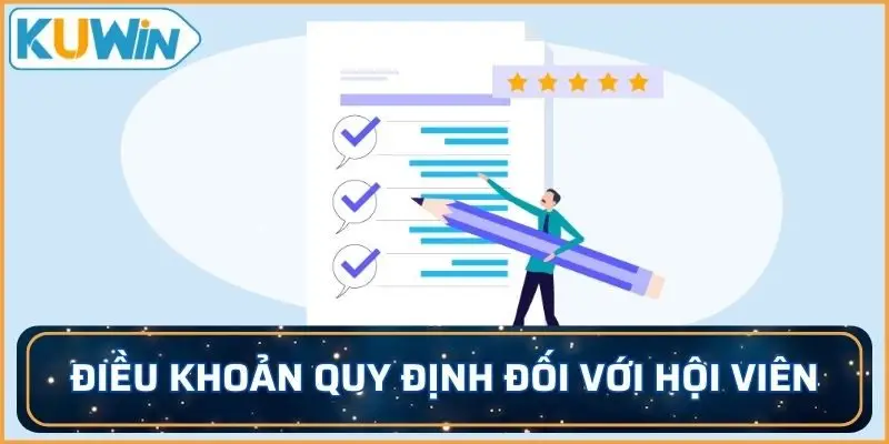 Điều khoản quy định đối với hội viên đăng ký